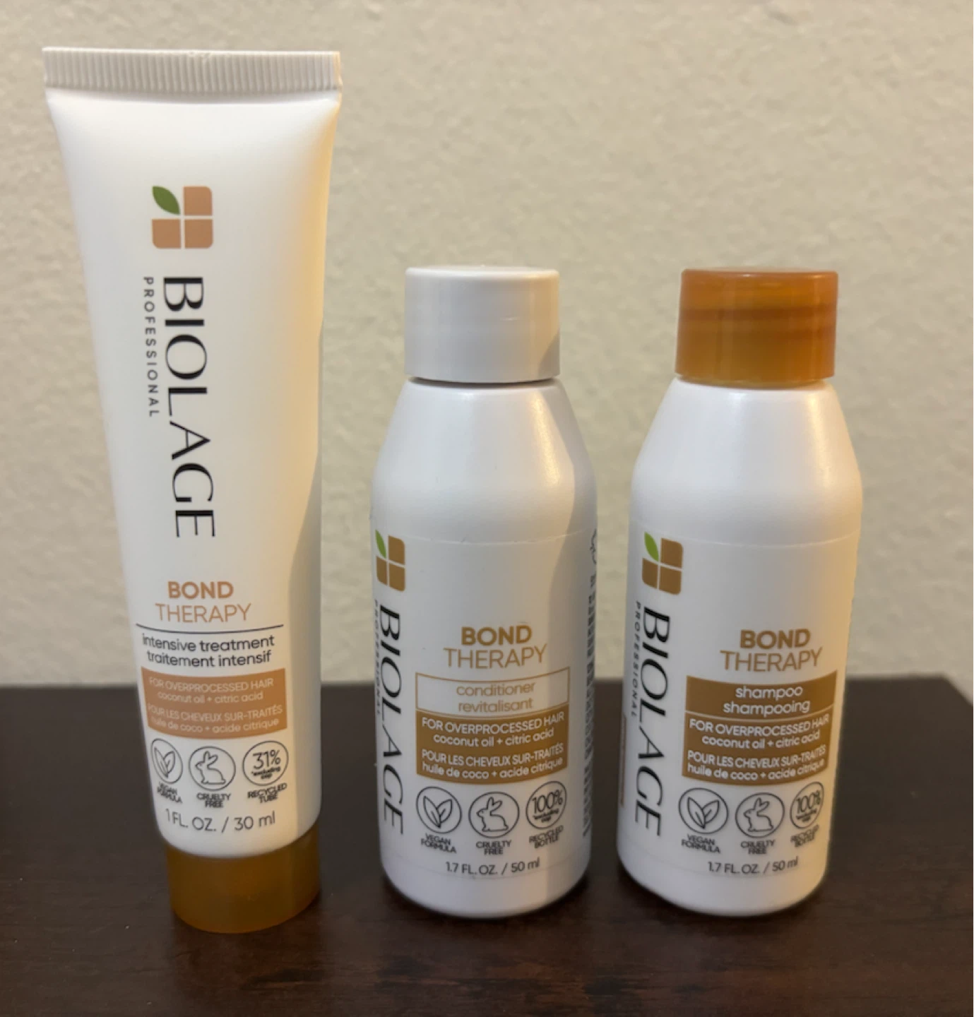 NEW-3pcs Biolage Hair Treatment, Shampoo & Conditioner