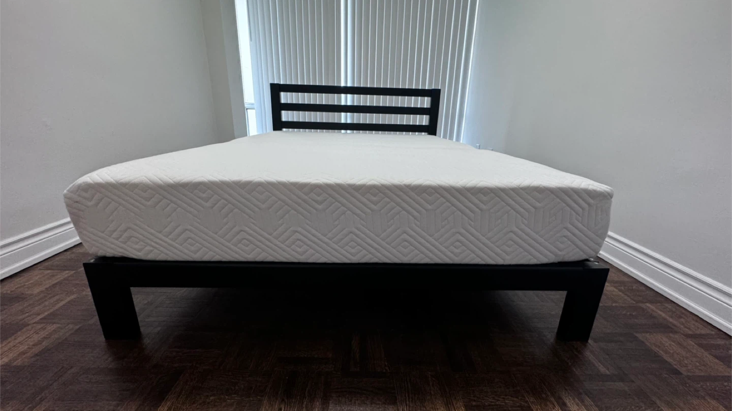 Queen Bed Frame + Orthopedic Memory Foam Mattress - photo 2