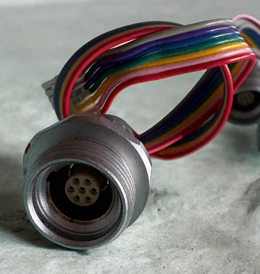 7-Pin Circular Aviation Connectors with Pigtail Wires Pack of 7 - photo 2