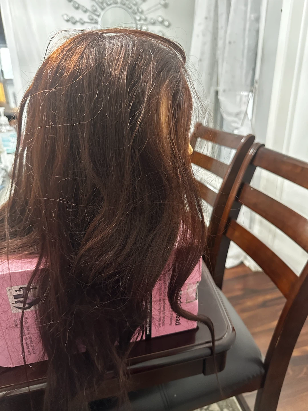 Training Mannequin Head with Brown Hair - photo 3