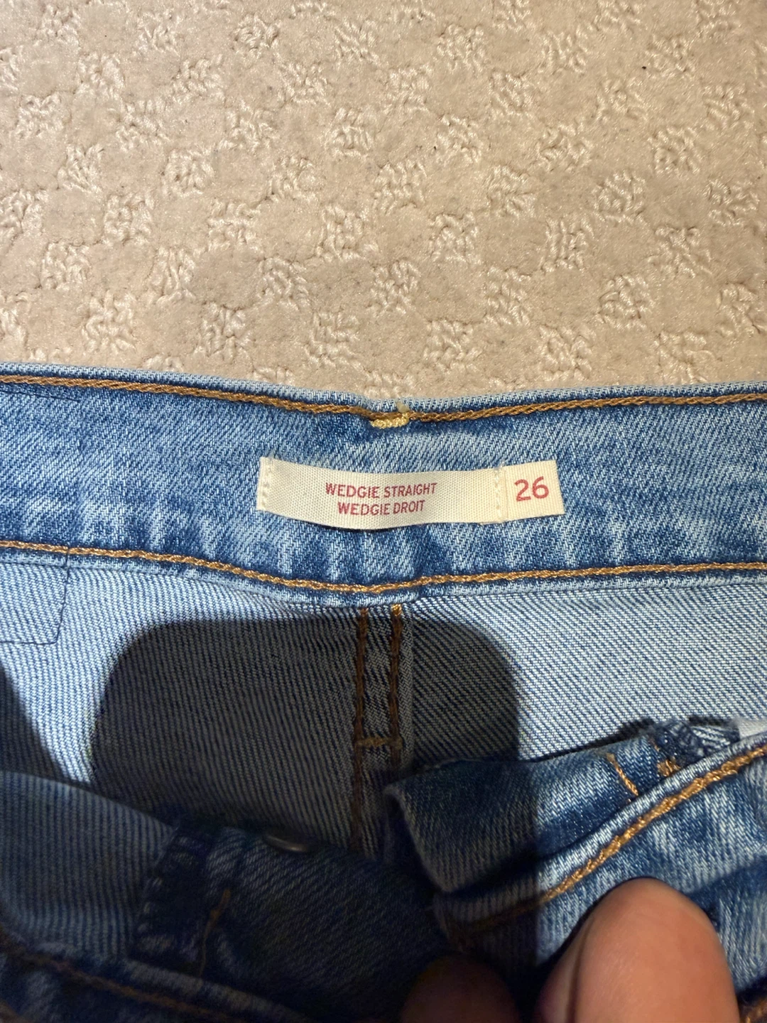 Levi's Wedgie Straight Jeans - Size 26 - photo 2