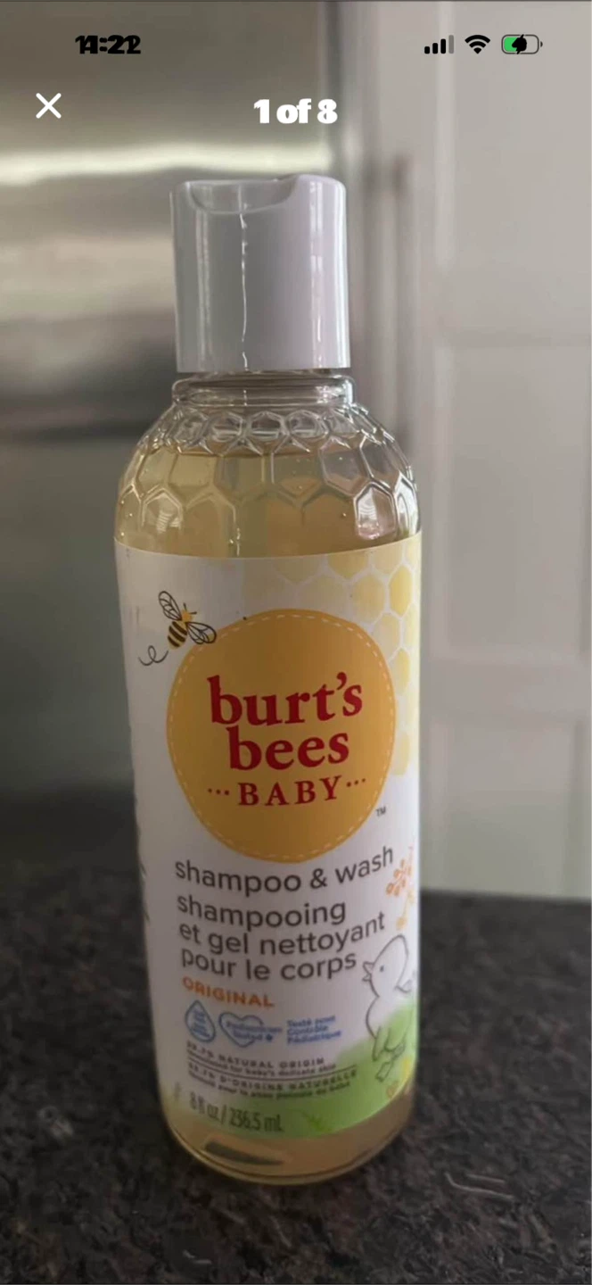 NEW Burt’s Bees Baby Shampoo/Wash