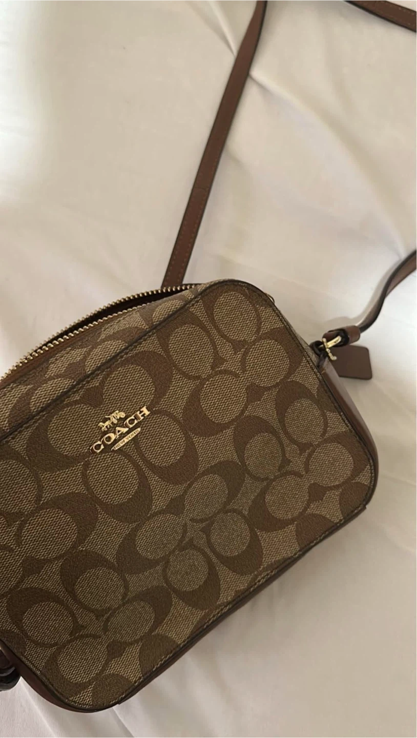 Coach Signature Camera Bag - brown/khaki - photo 2