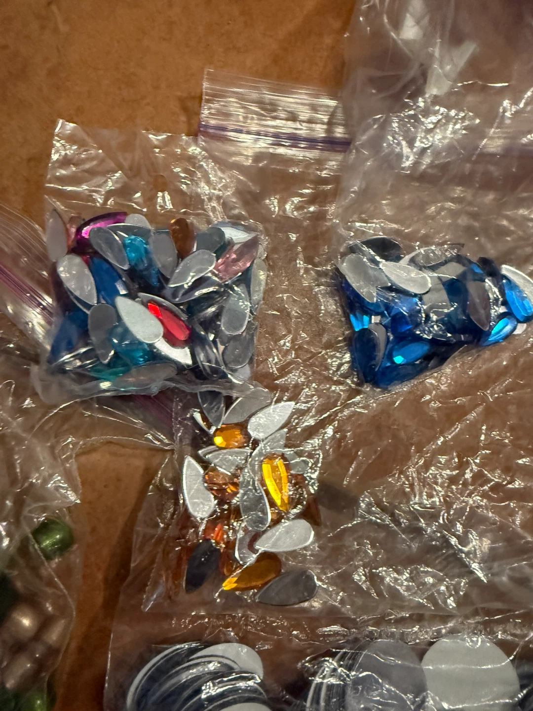 Mixed Craft Beads and Sequins Lot - photo 3