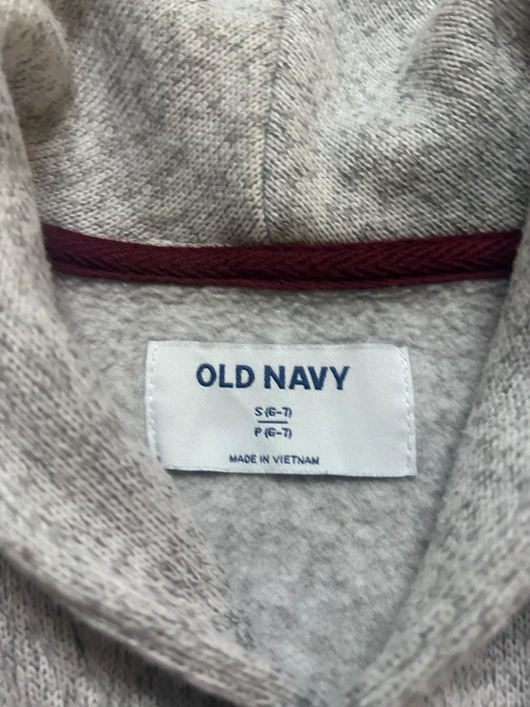 Old Navy Boys Grey Shawl Collar Pullover Sweater Size S (6-7) - photo 2