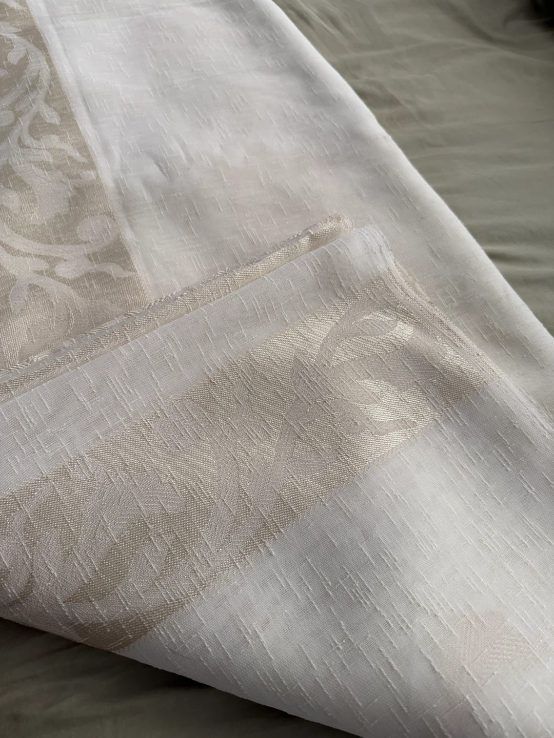 Sheer Floral Curtain Fabric - photo 3