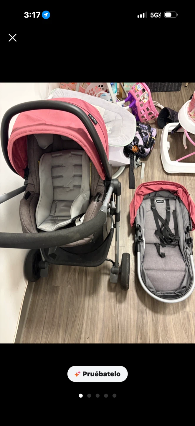 Evenflo Pivot Modular Travel System with LiteMax Infant Car Seat - photo 2