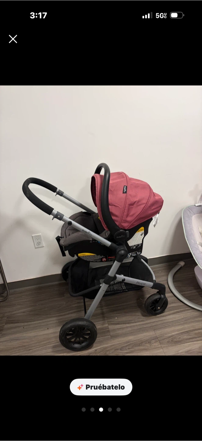 Evenflo Pivot Modular Travel System with LiteMax Infant Car Seat - photo 3