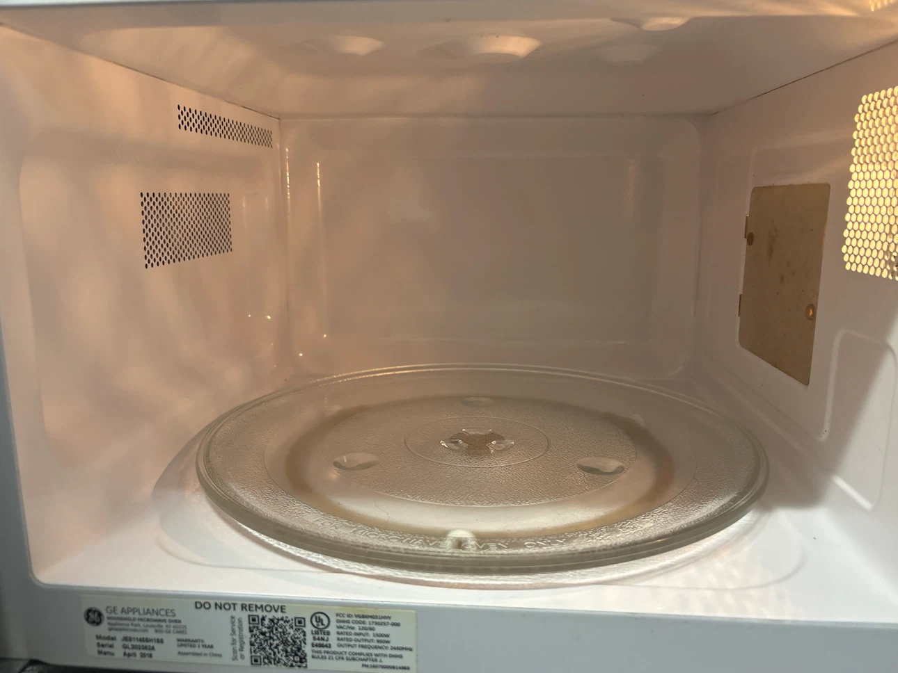 GE Stainless Steel Microwave Oven - photo 2