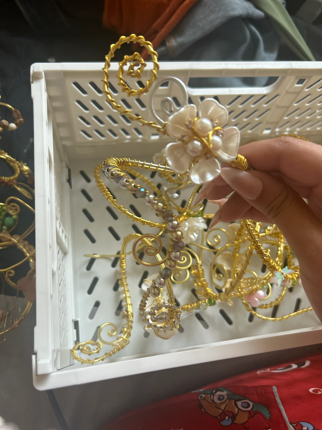 Handmade arm cuffs
