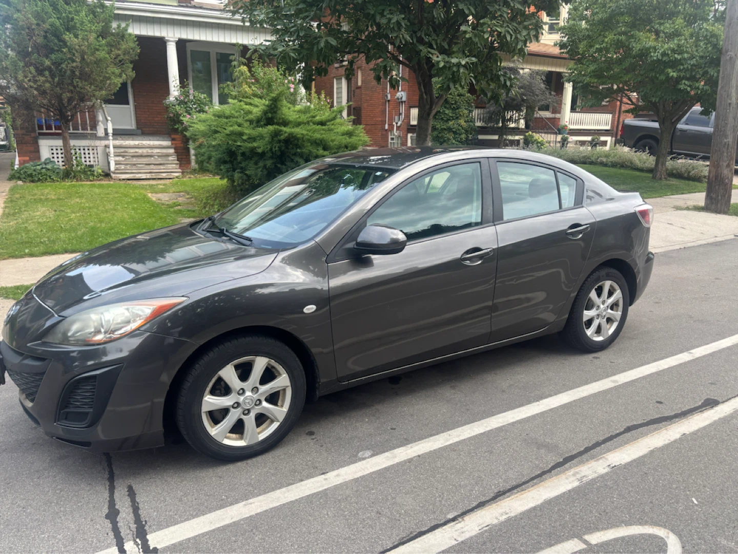 Dark Grey Mazda 3 Sedan - photo 2