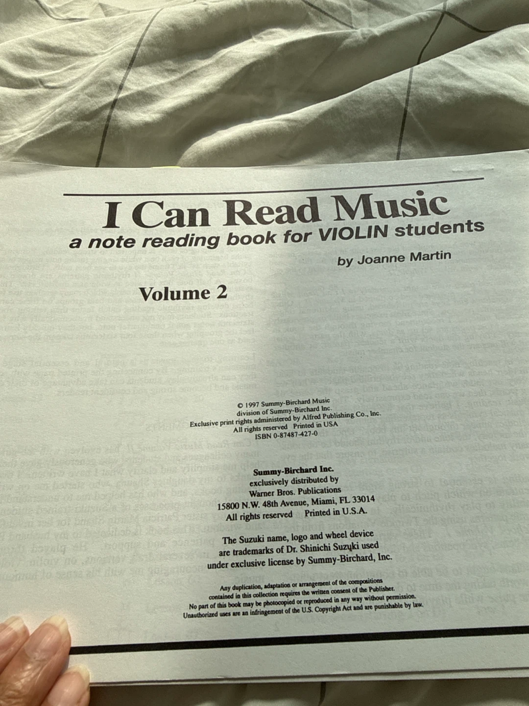 Violin Music Book - photo 3
