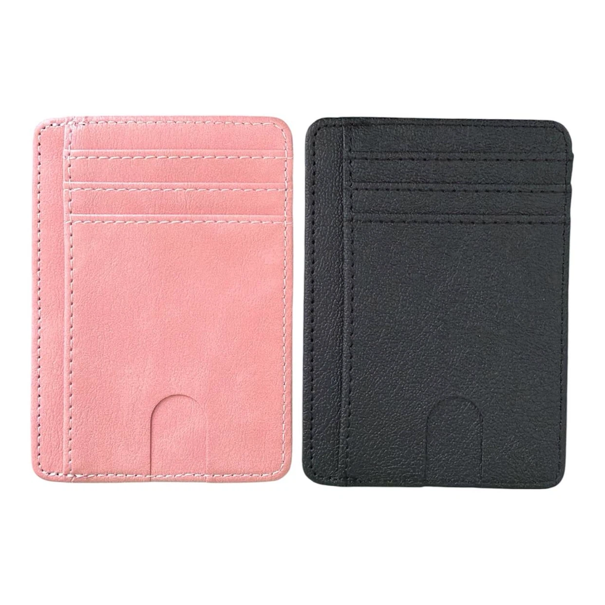 Card Holder Wallet - Pink and Black - photo 2
