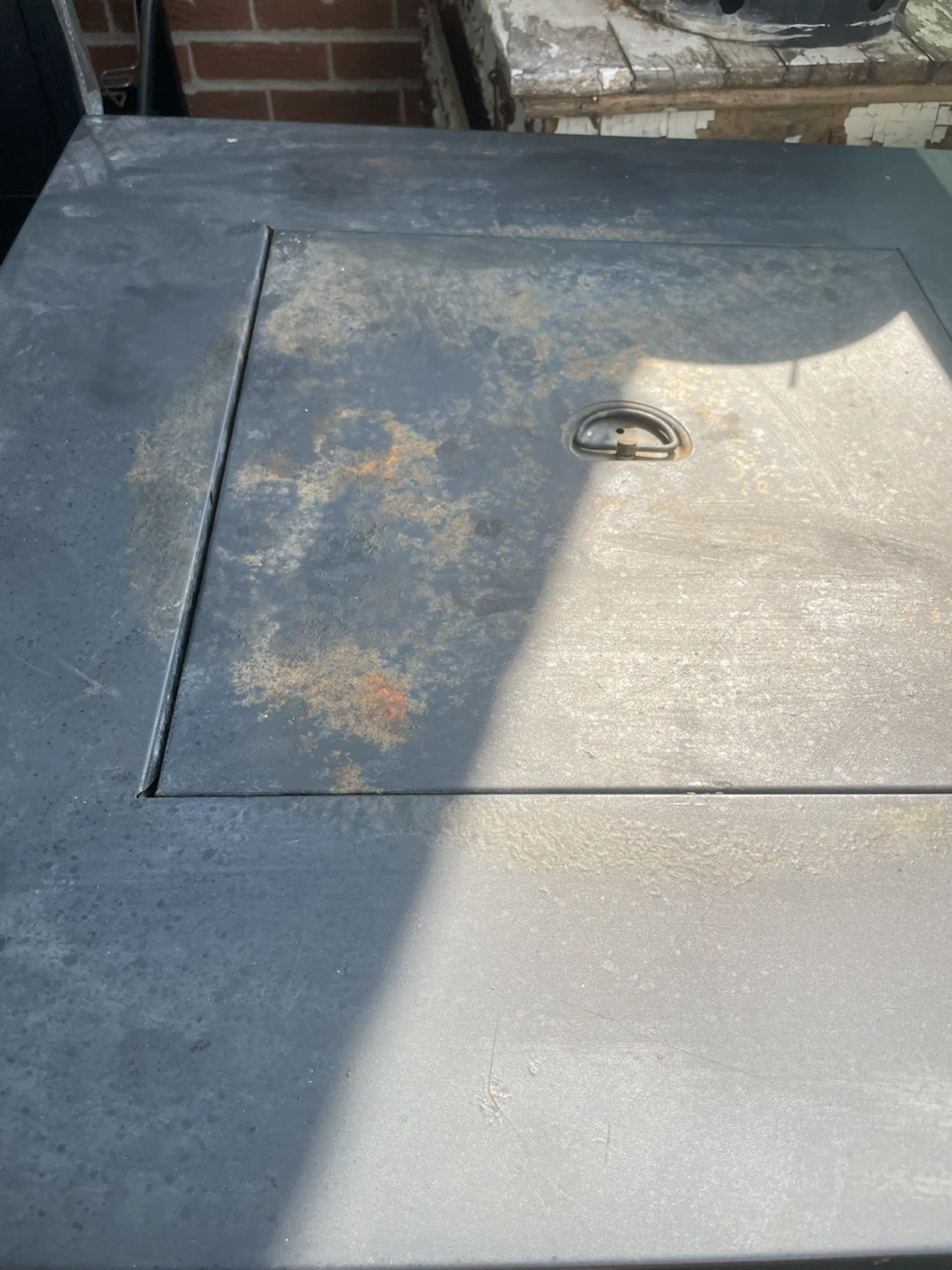 Square Fire Pit Table