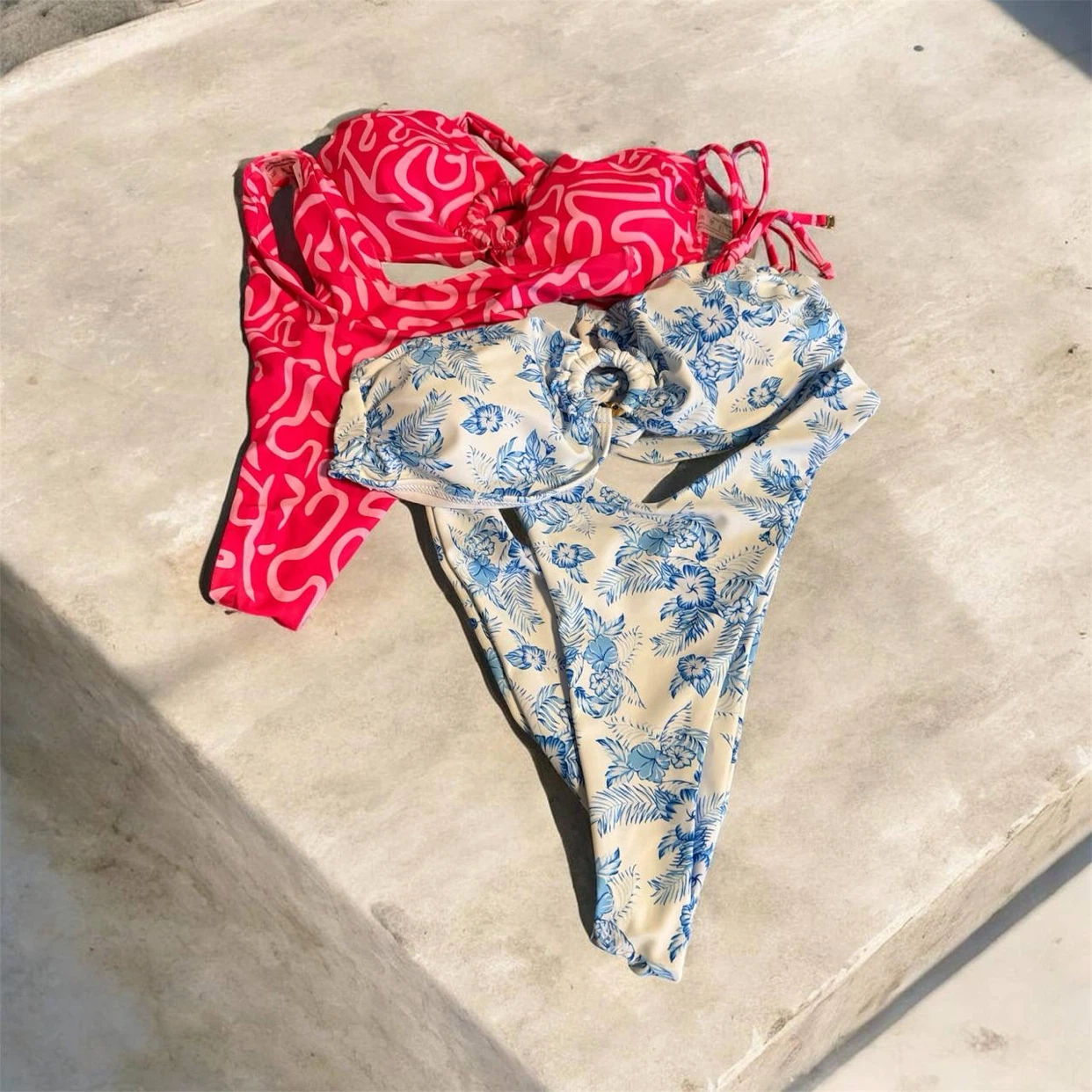 Two-Piece Swimsuit Set