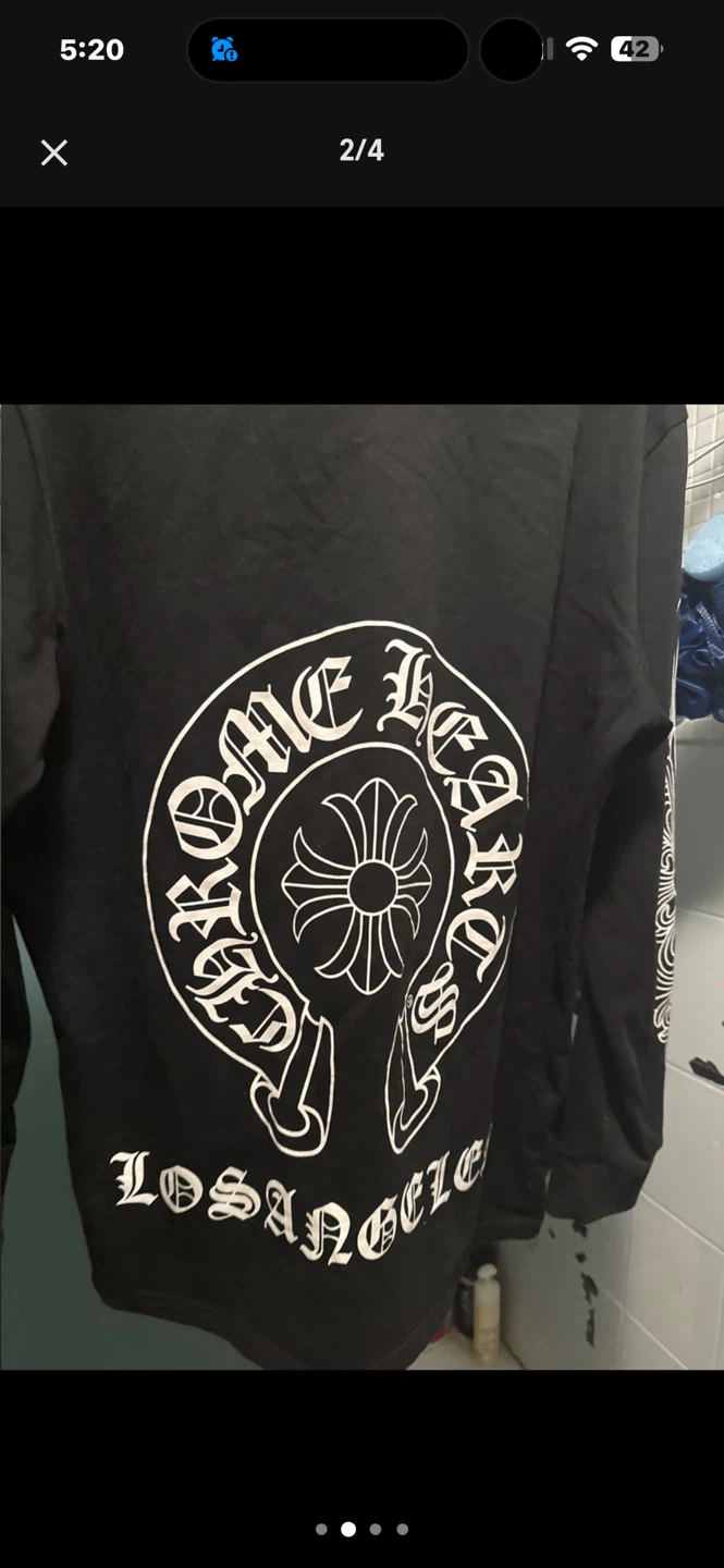 Chrome Hearts Long Sleeve Shirt - photo 2