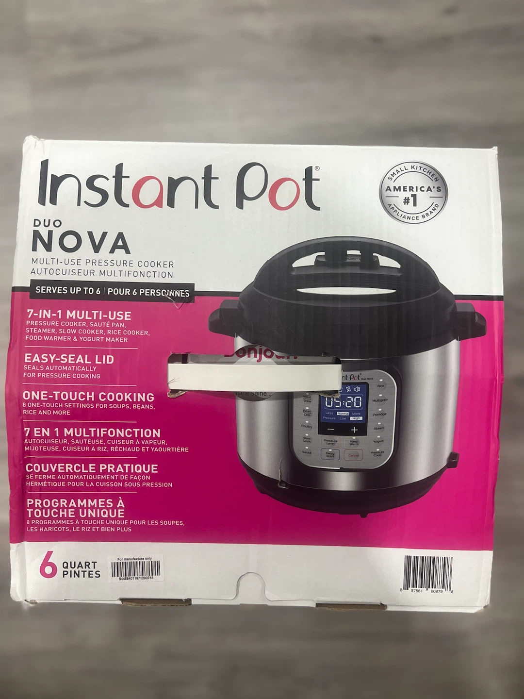 Instant Pot Duo Nova 6 Quart Multi-Use Pressure Cooker - photo 3