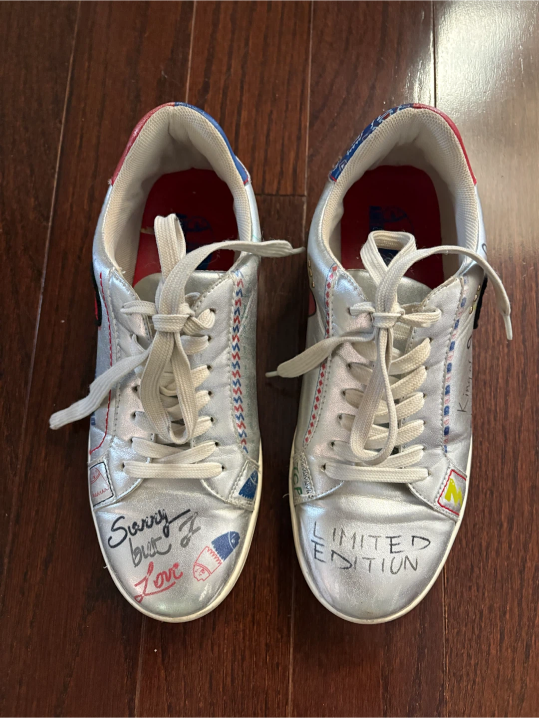 Silver Limited Edition Sneakers