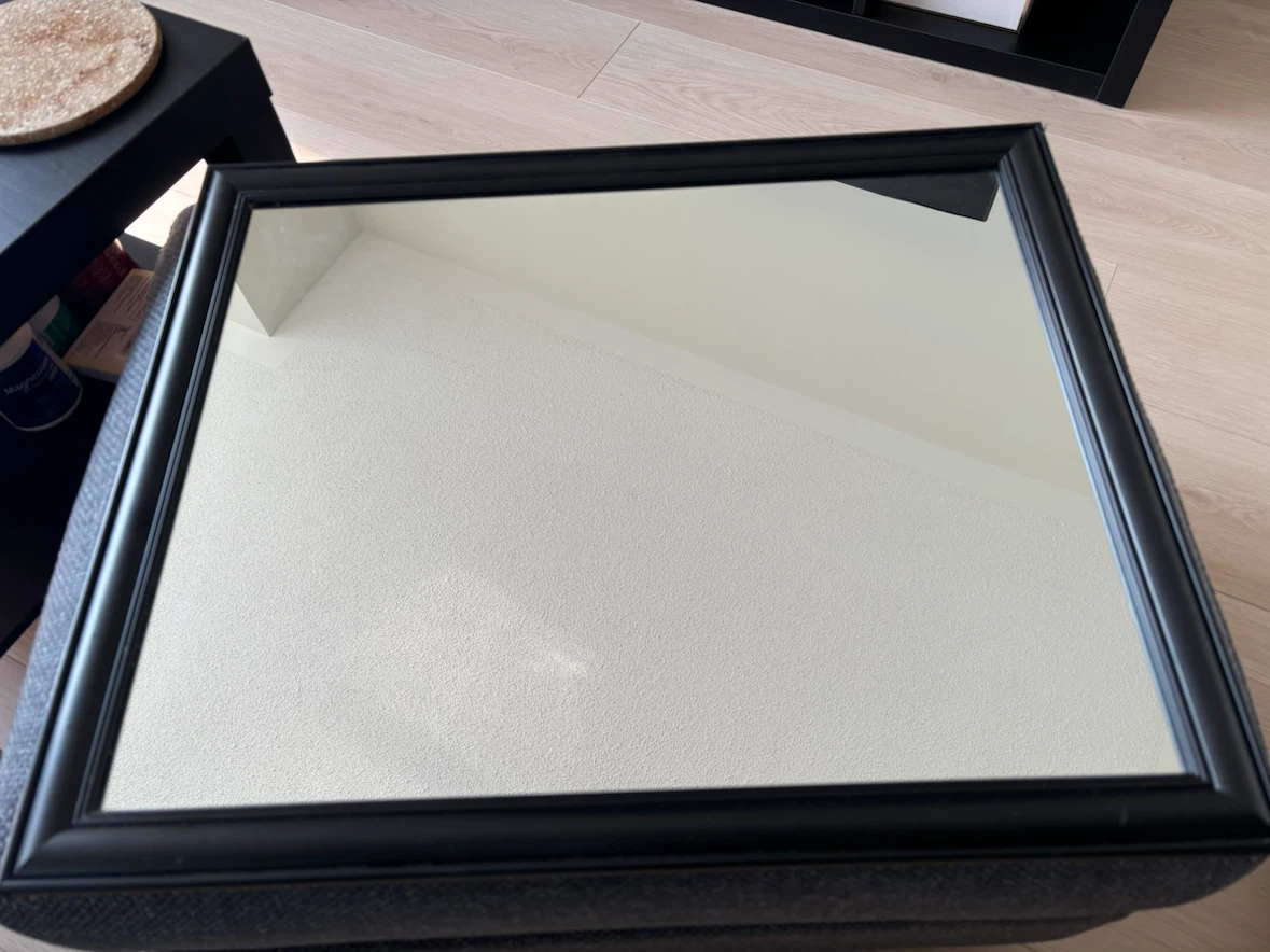 Black Framed Mirror