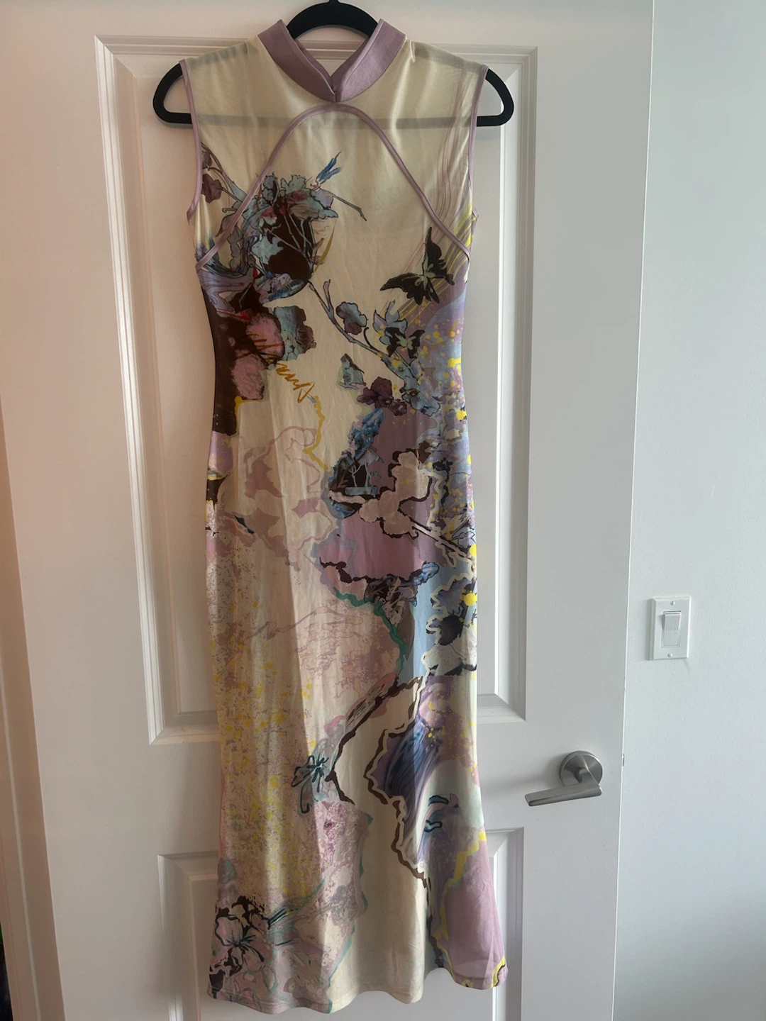 Sleeveless Floral Maxi Dress