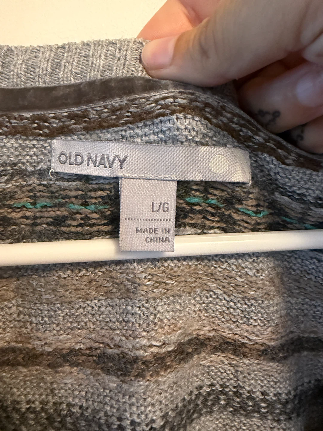 Old Navy Fair Isle V-Neck Sweater - photo 2