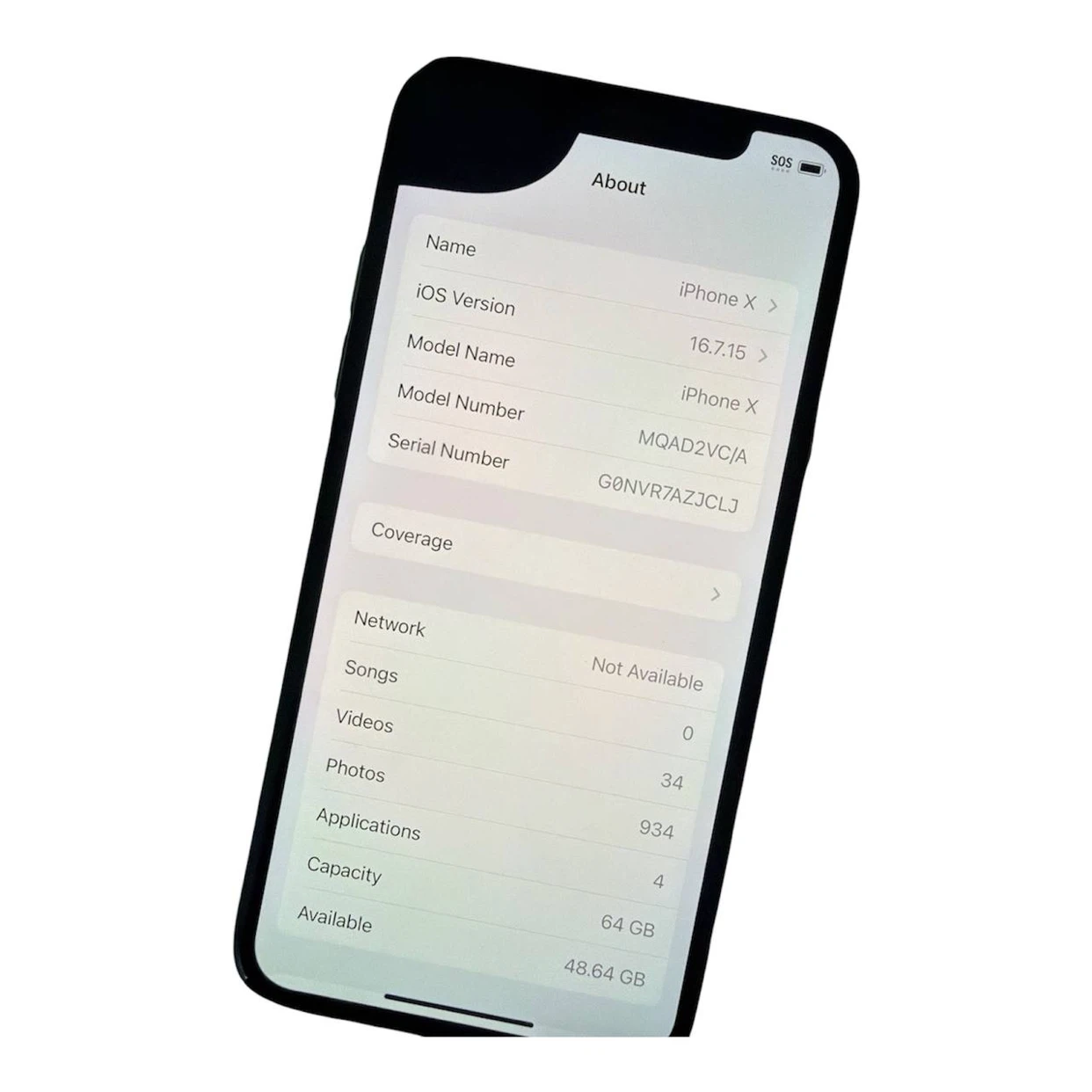 Apple iPhone X 64GB - photo 3