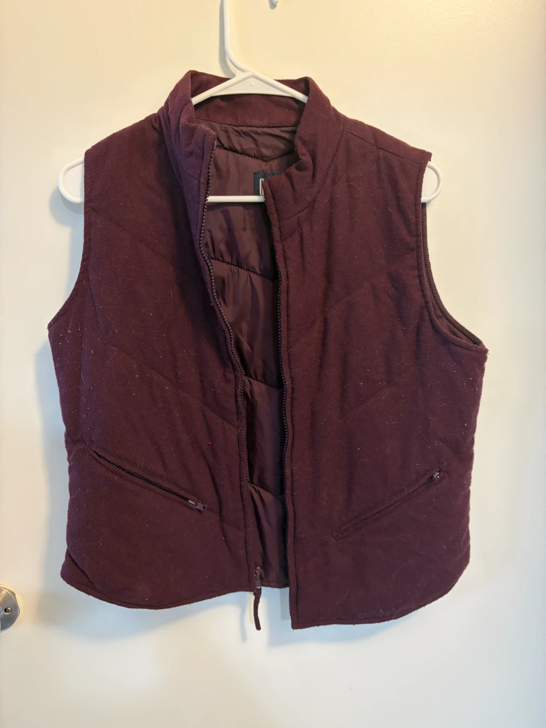 GAP Puffer Vest M/M Maroon