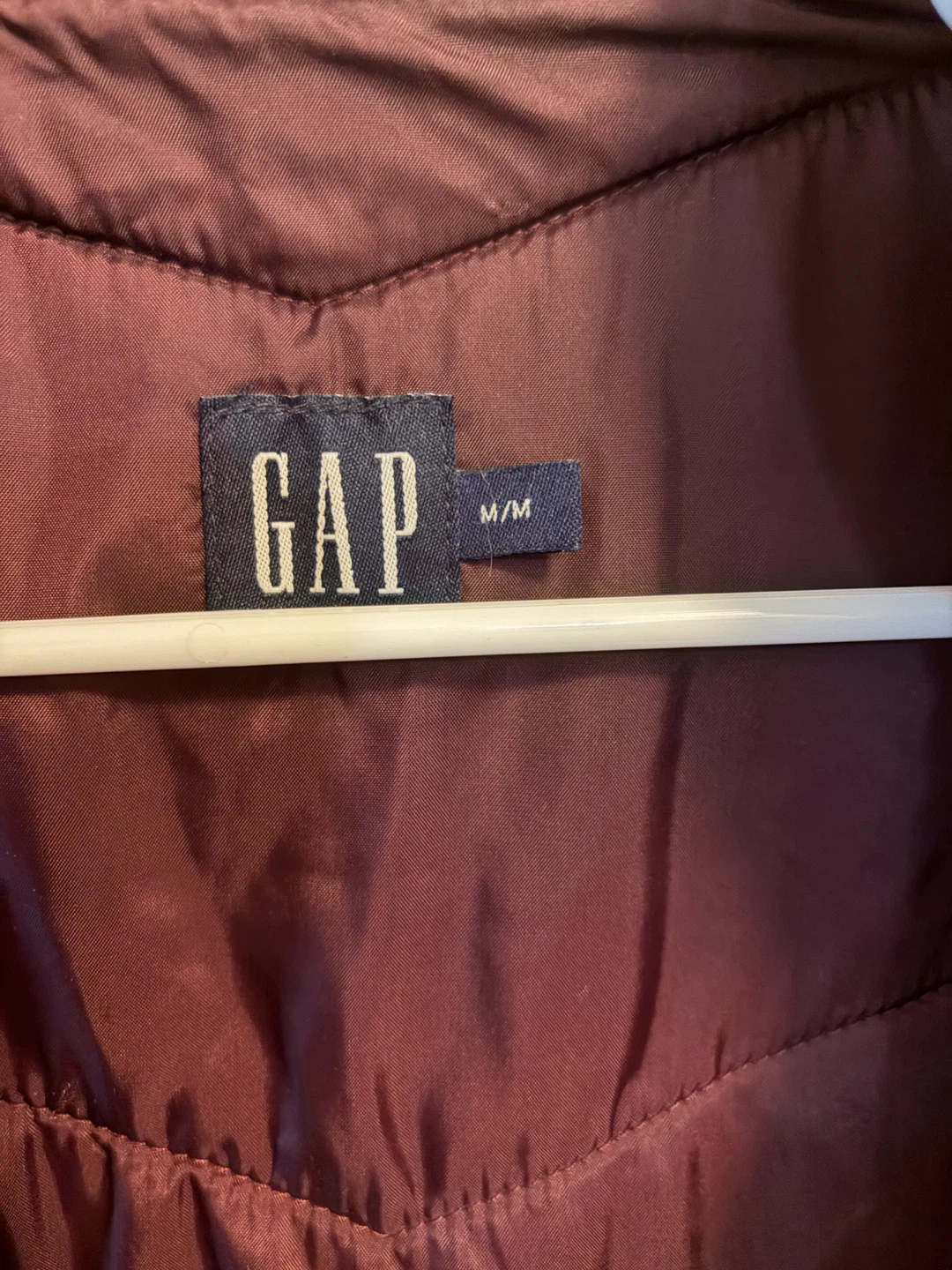 GAP Puffer Vest M/M Maroon - photo 2