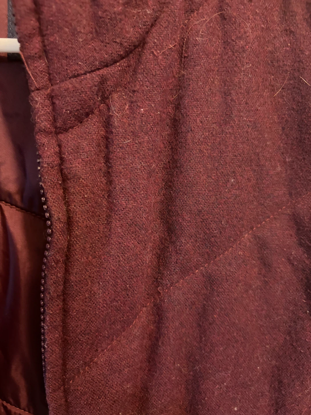 GAP Puffer Vest M/M Maroon - photo 3