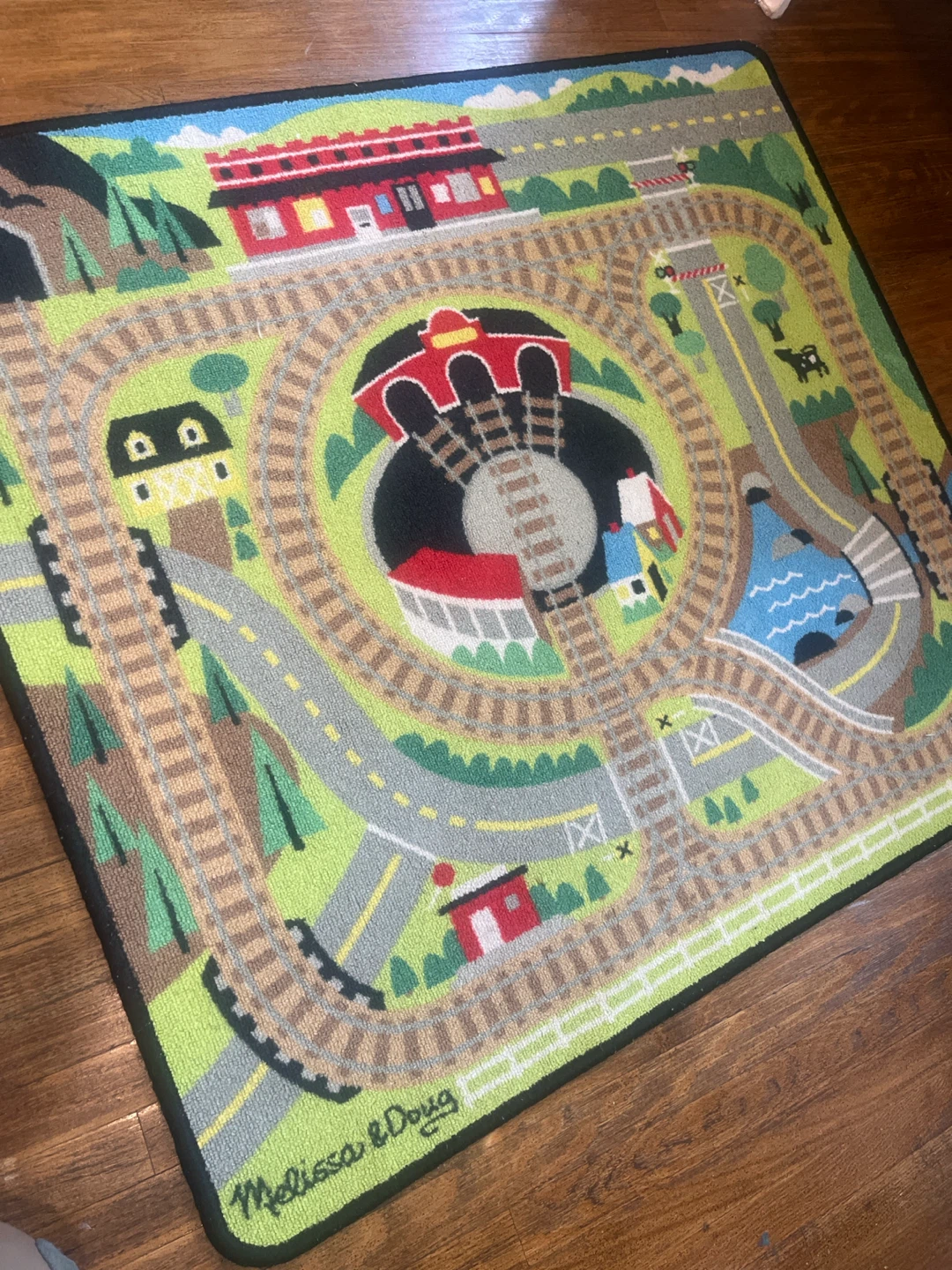 Melissa & Doug Train Play Mat