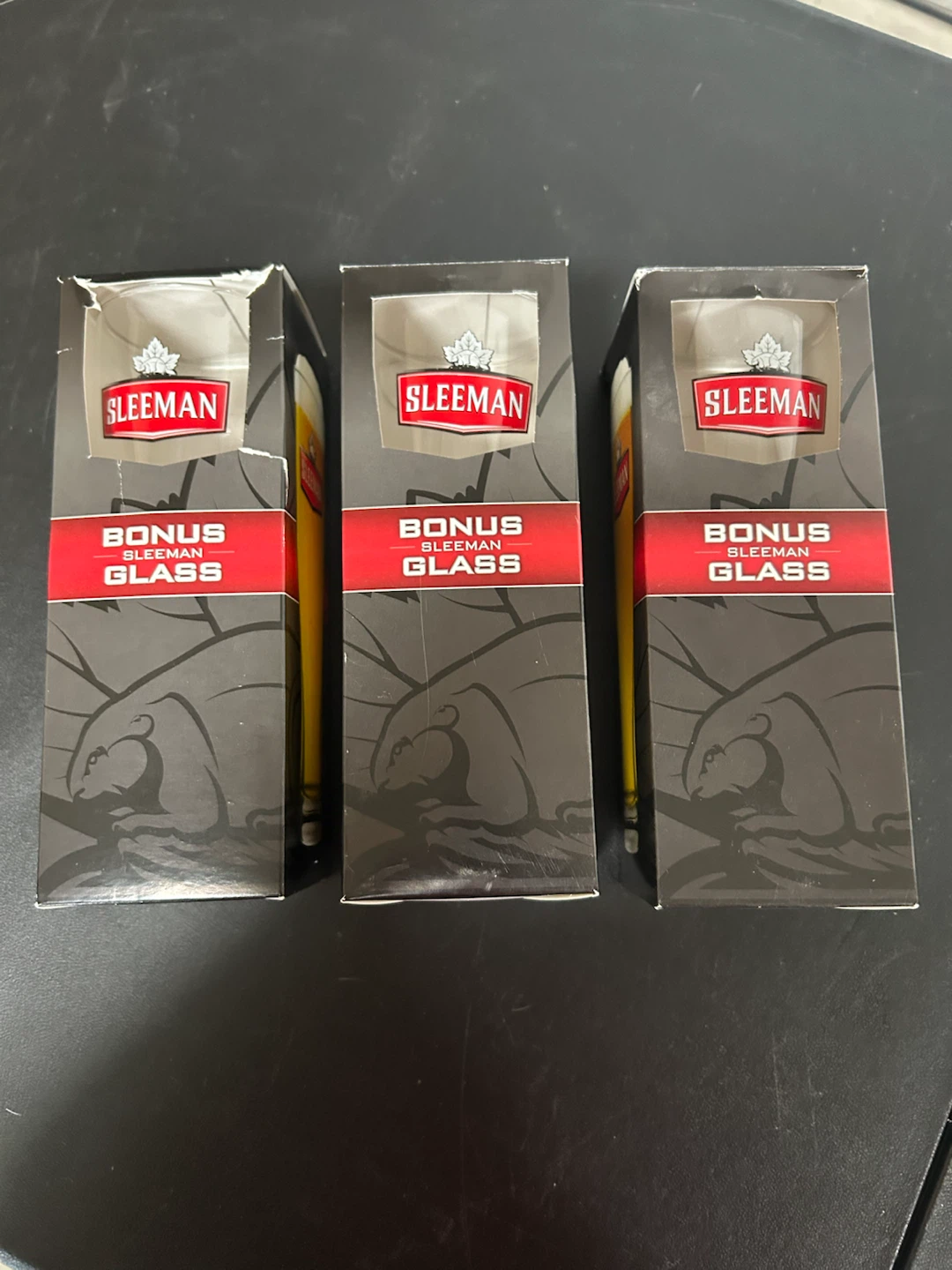 Sleeman Bonus Beer Glass