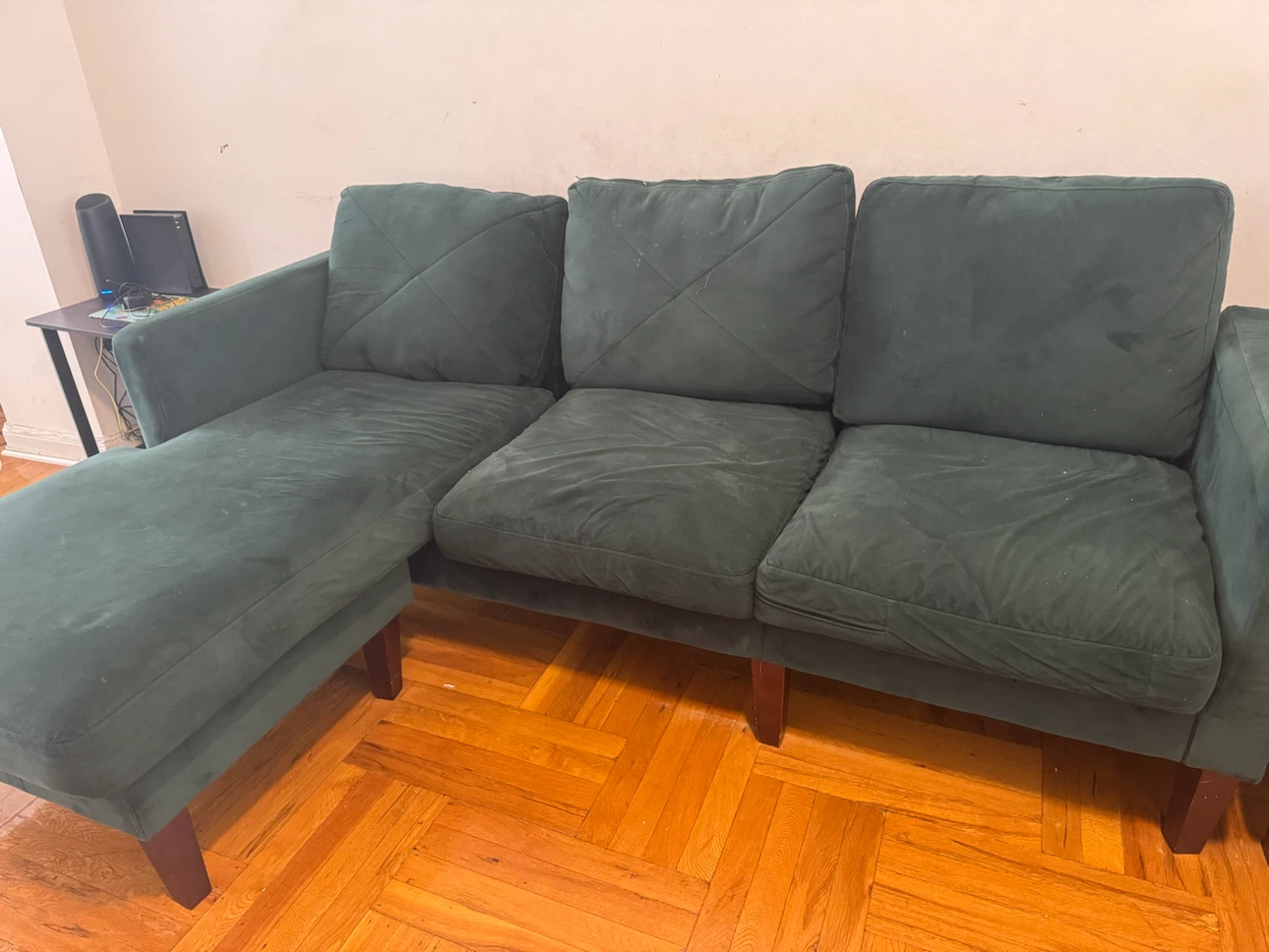 Dark Green Sectional Sofa