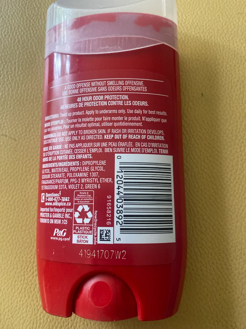 Deodorant/ Old Spice Pure Sport High Endurance Deodorant - photo 2
