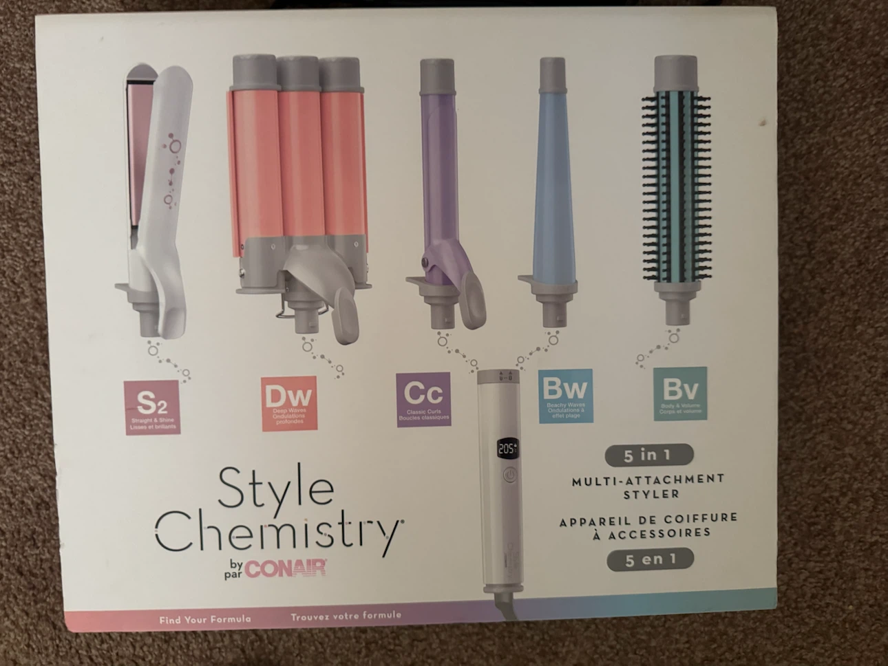 Conair Style Chemistry 5-in-1 Multi-Attachment Styler