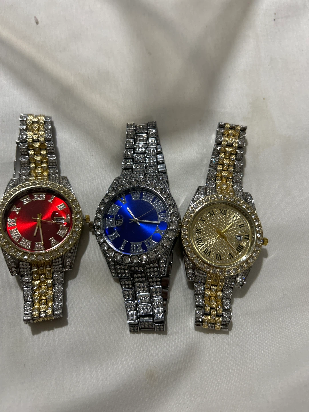 Iced out watch