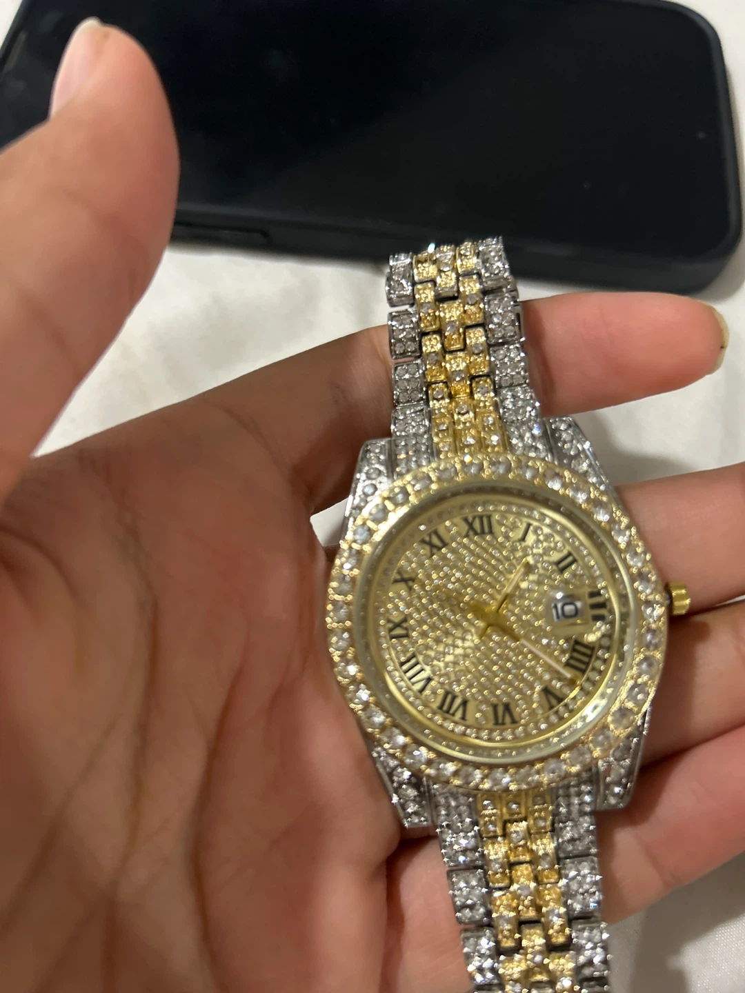 Iced out watch - photo 3