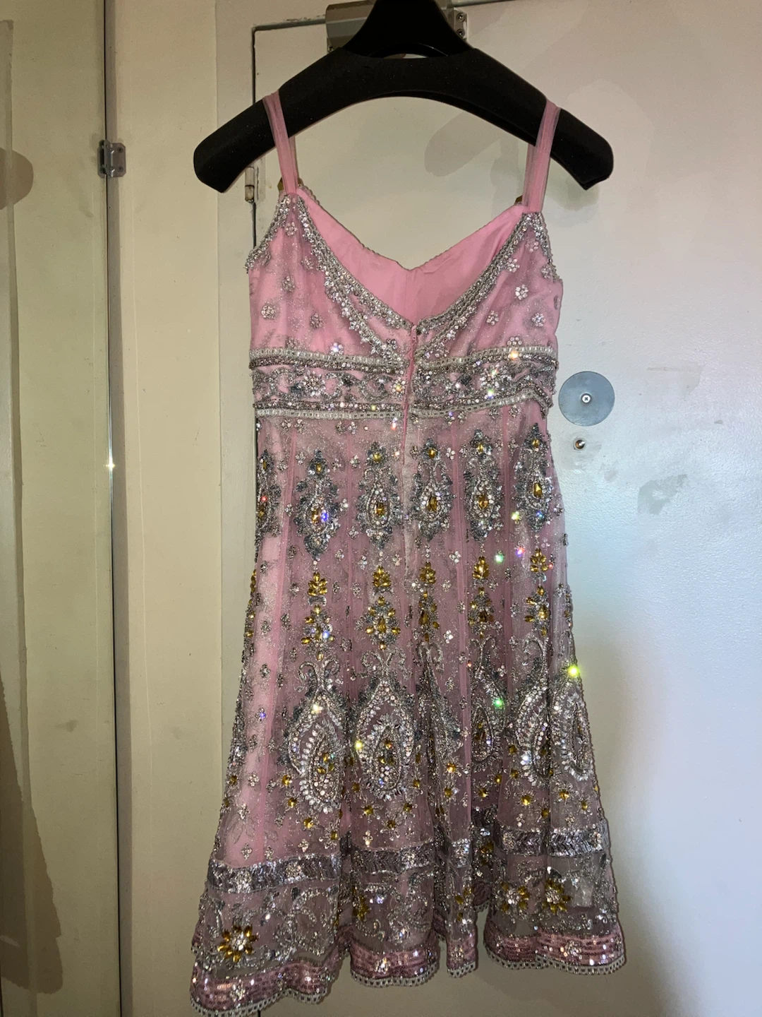 Seasons Couture Pink Embellished Dress - photo 2