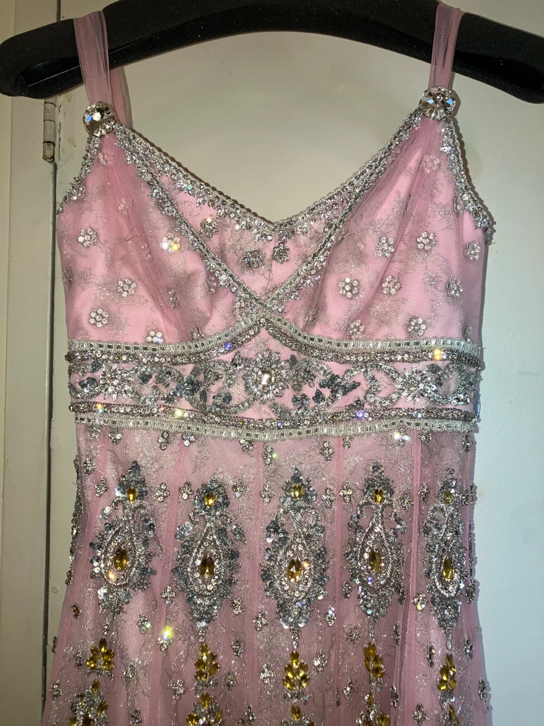 Seasons Couture Pink Embellished Dress - photo 3