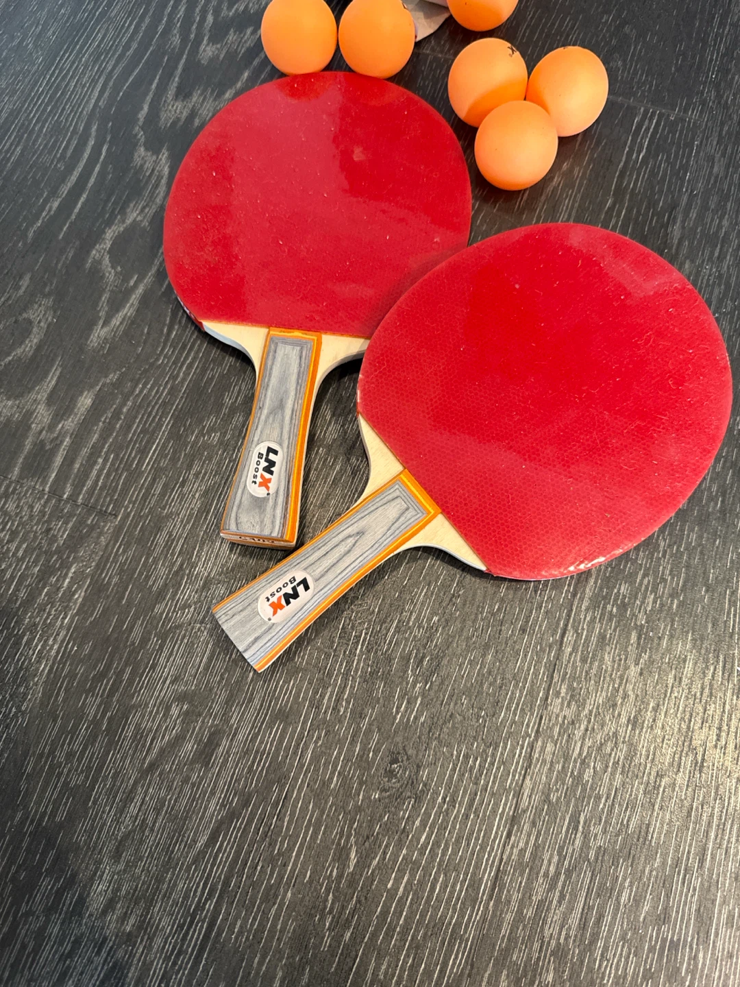 LNXT T-3000 Table Tennis Paddle Set with 5 Balls - photo 2