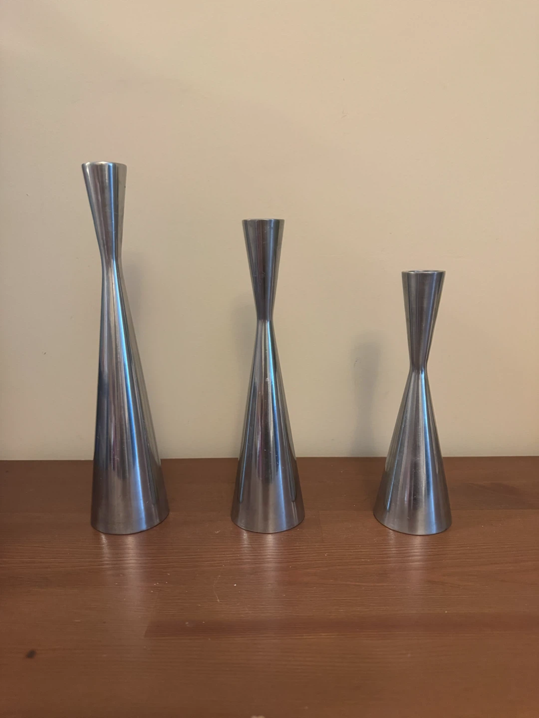 MCM Vintage candle holders (set of 3)