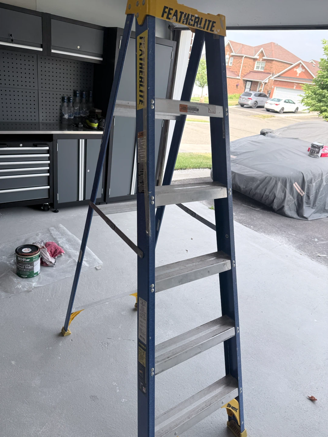 Featherlite 6 ft. A-Frame Ladder - photo 2