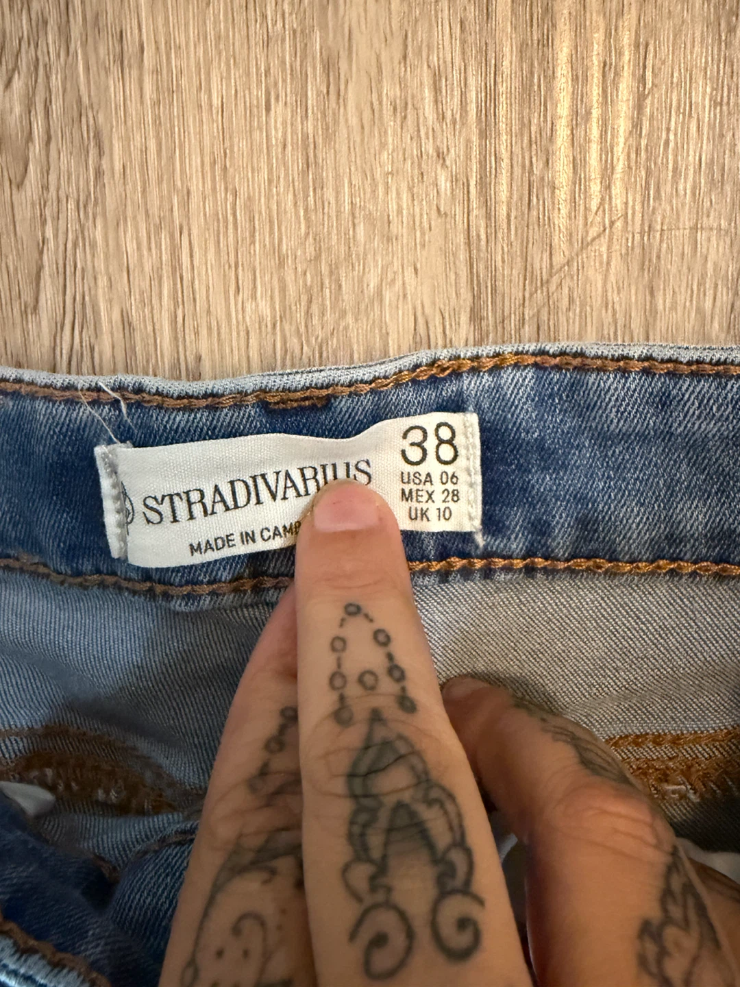 Stradivarius Blue Denim Jeans - photo 2