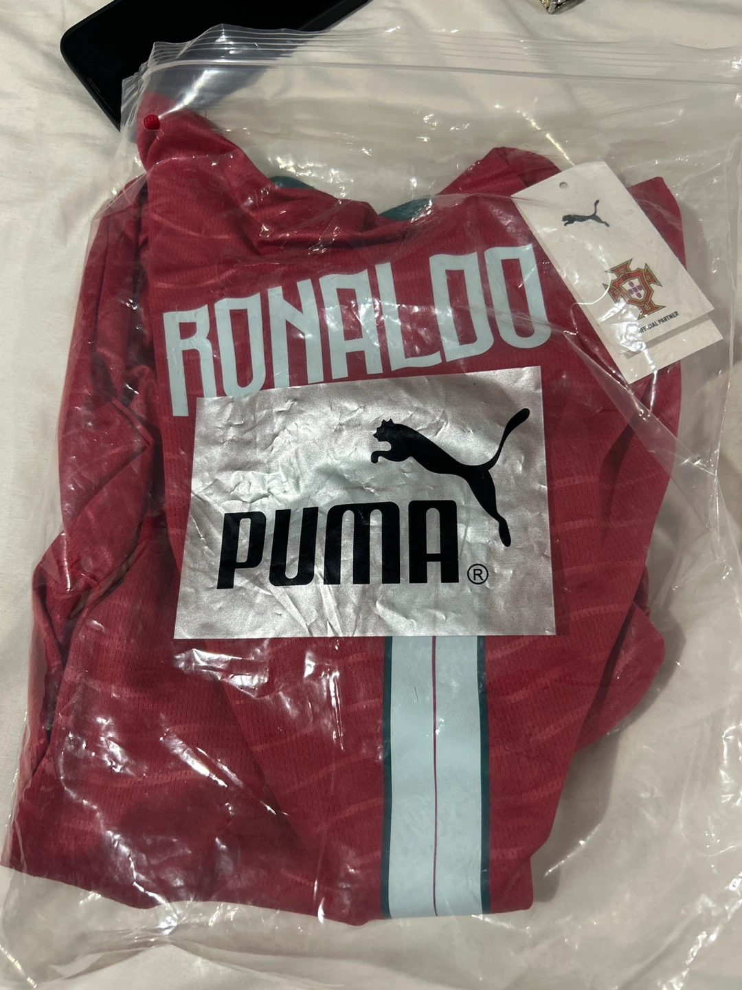 Authentic Portugal Ronaldo jersey  come with bag and tag