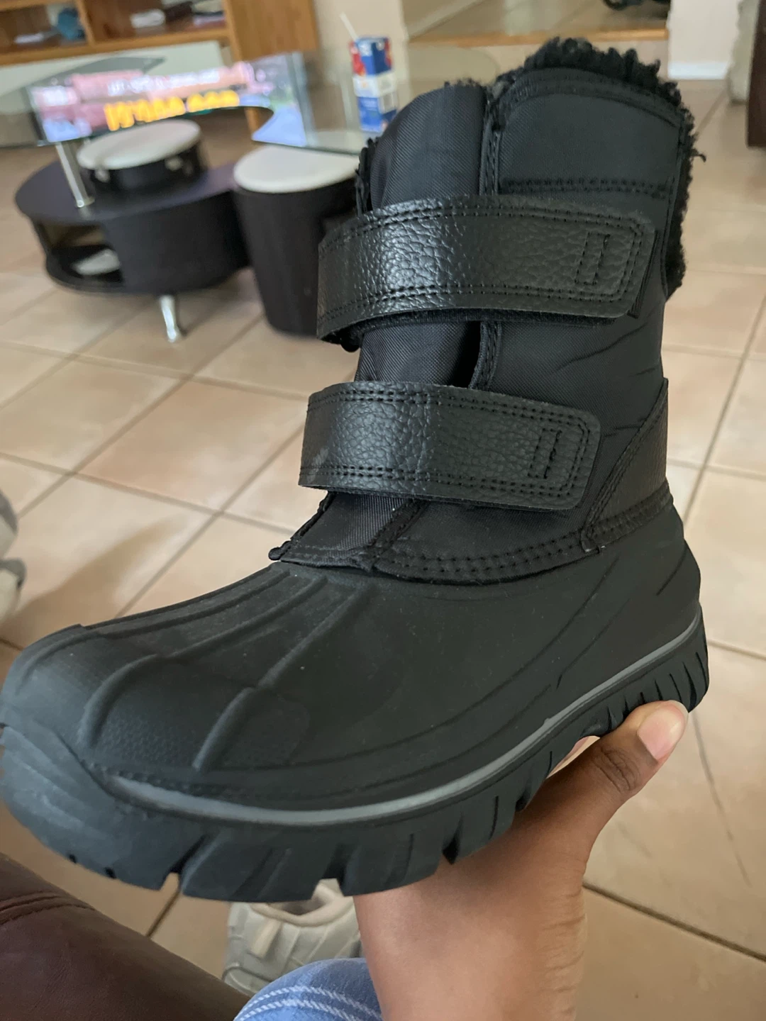 Joe Fresh Black Winter Boots Size 5