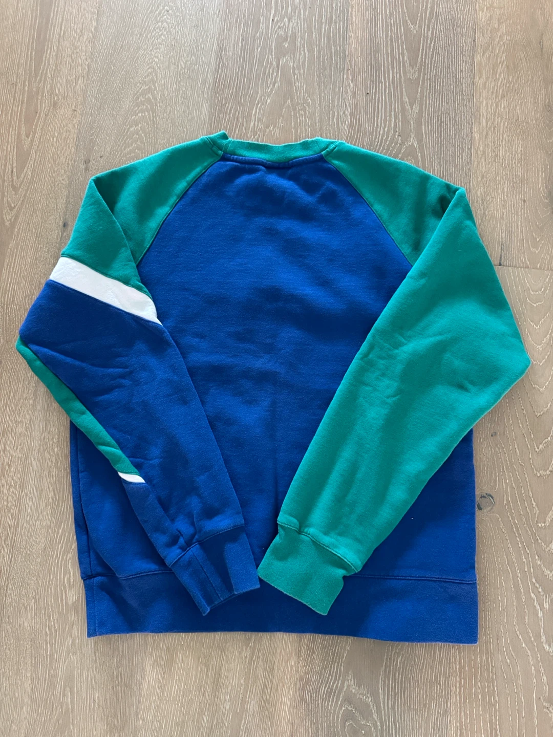 Vintage Nike Colour Block Swoosh Crewneck Sweatshirt - photo 3