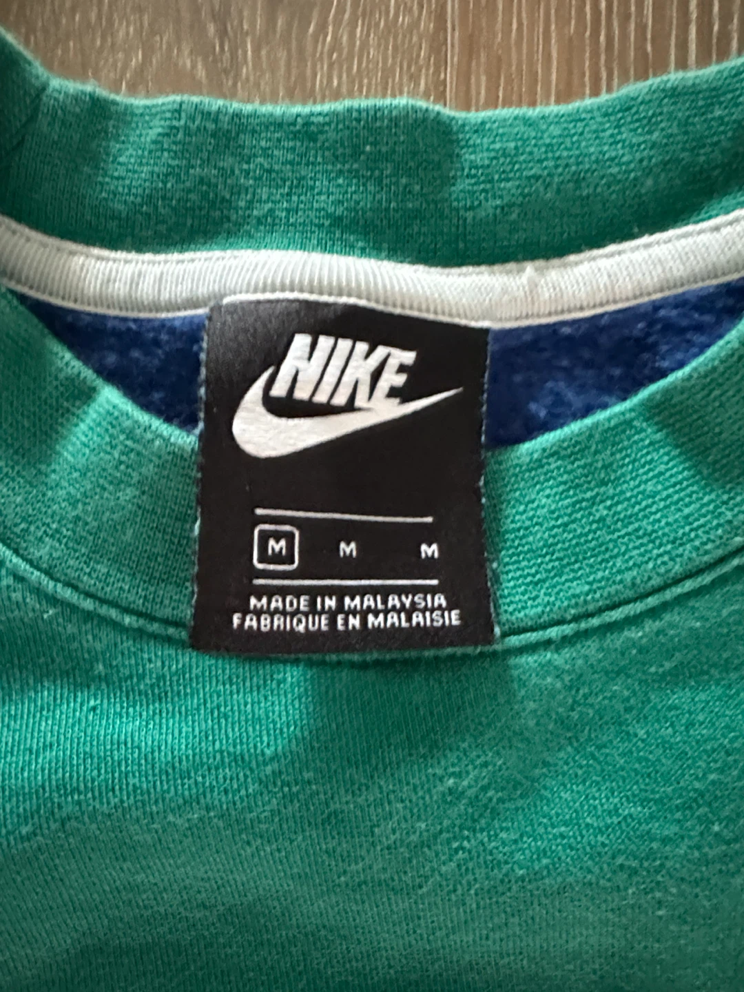 Vintage Nike Colour Block Swoosh Crewneck Sweatshirt - photo 4