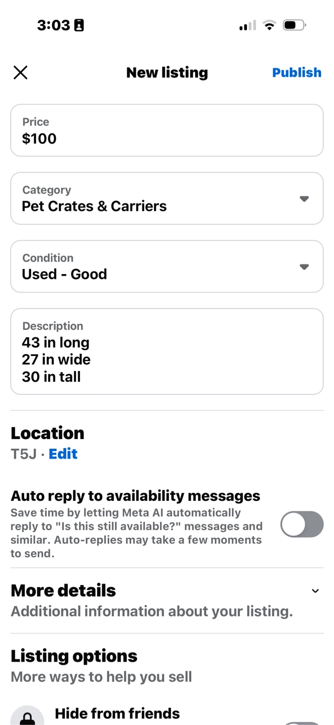 Dog Crate with Cover - photo 4