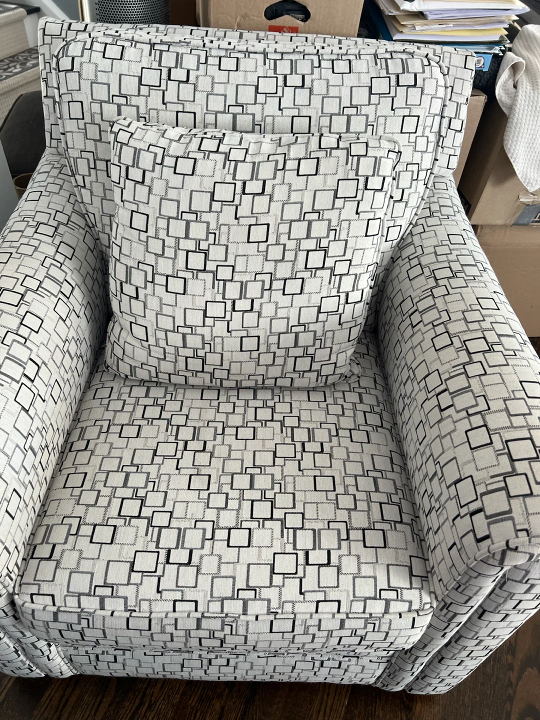 Two Swivel Accent Chair