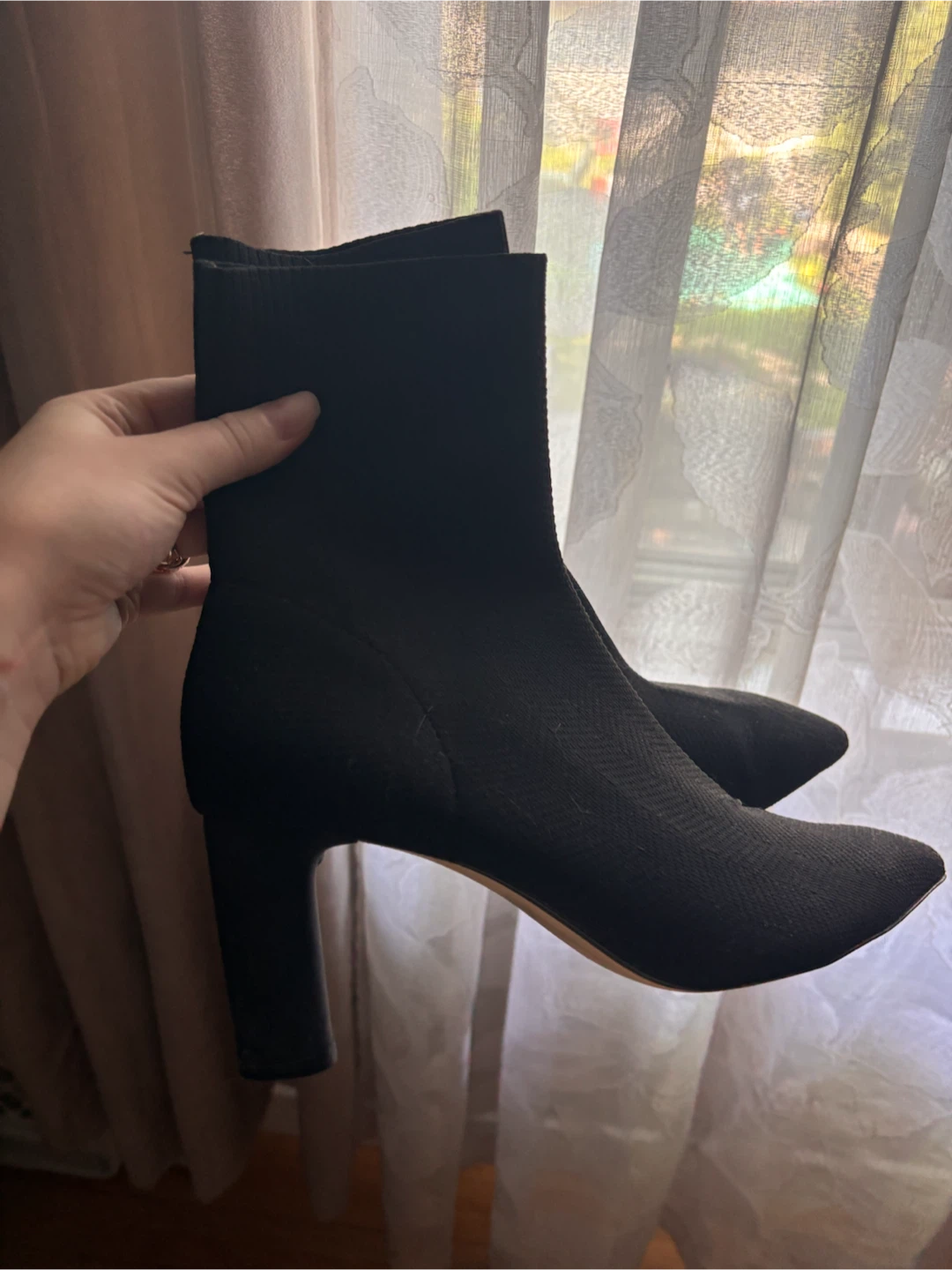 Zara sock boots size 7