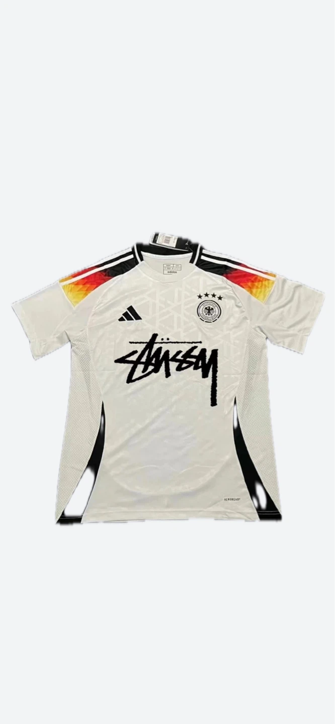 BEST OFFER! Adidas Germany Stussy Football Jersey Size S
